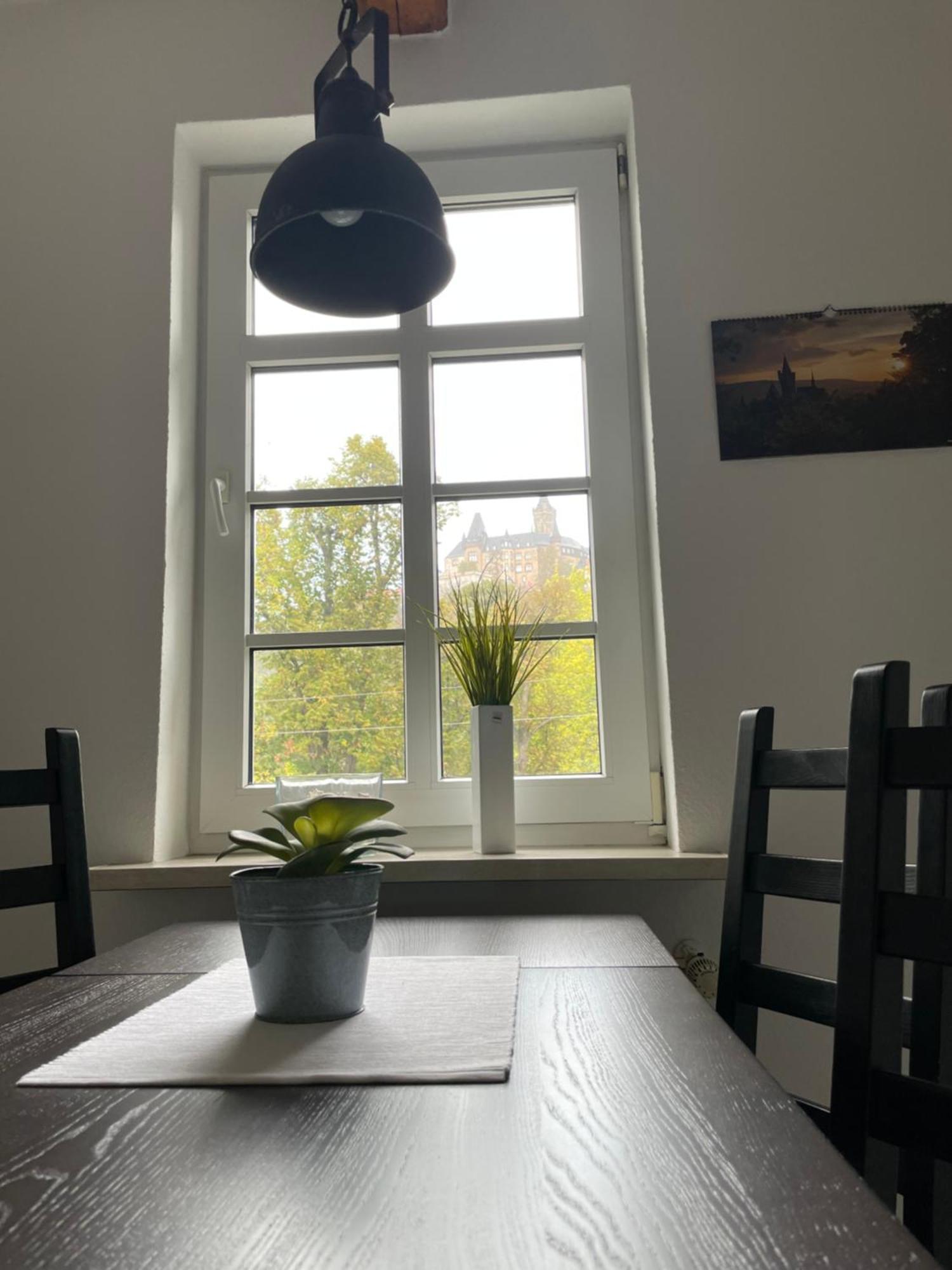 베르니게로데 Haus Kreuzberg Mit Schlossblick 아파트 외부 사진